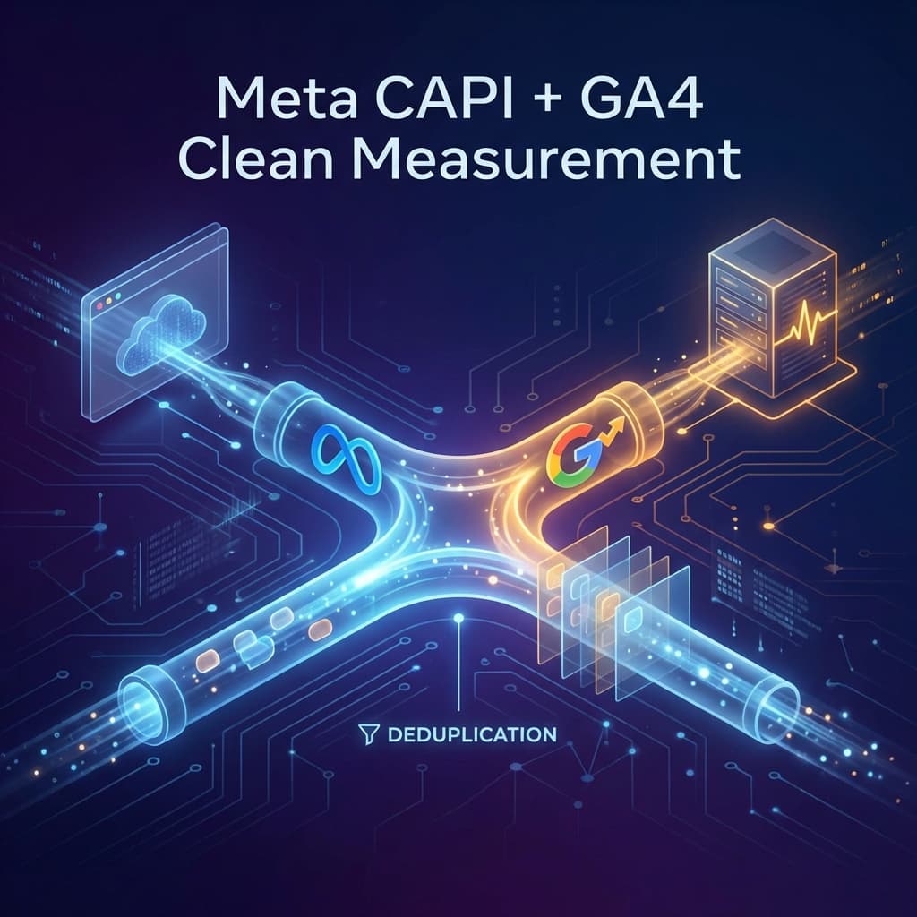 Clean Measurement: Meta CAPI + GA4 Without Double Counting