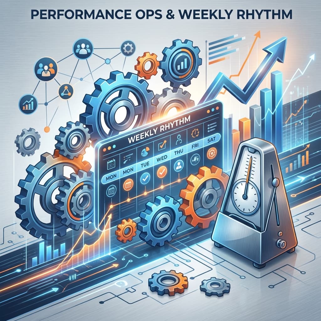 Performance Ops: Our Weekly Rhythm for Shipping and Learning